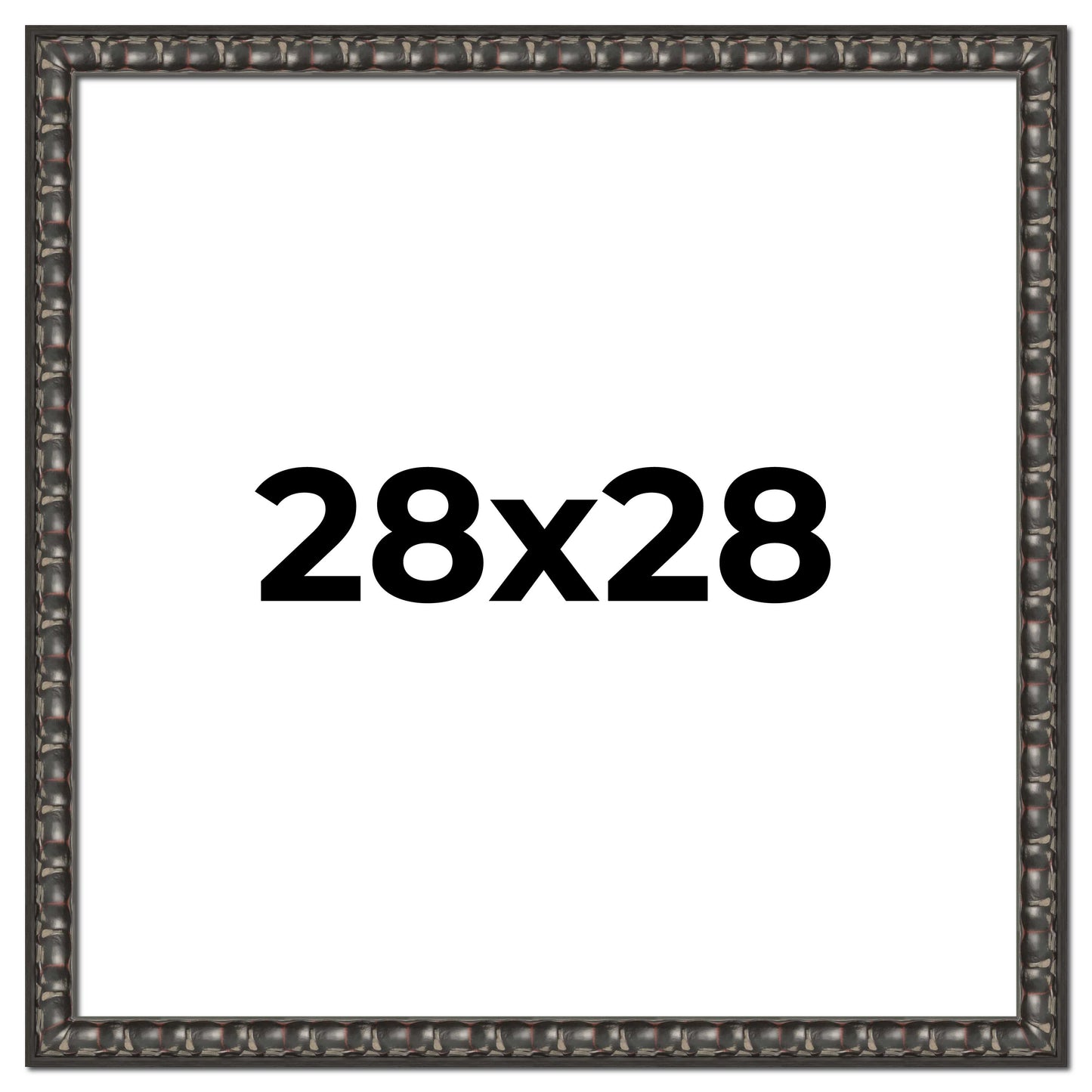 Distressed/Aged Black Movie Poster Frame (Style 8)