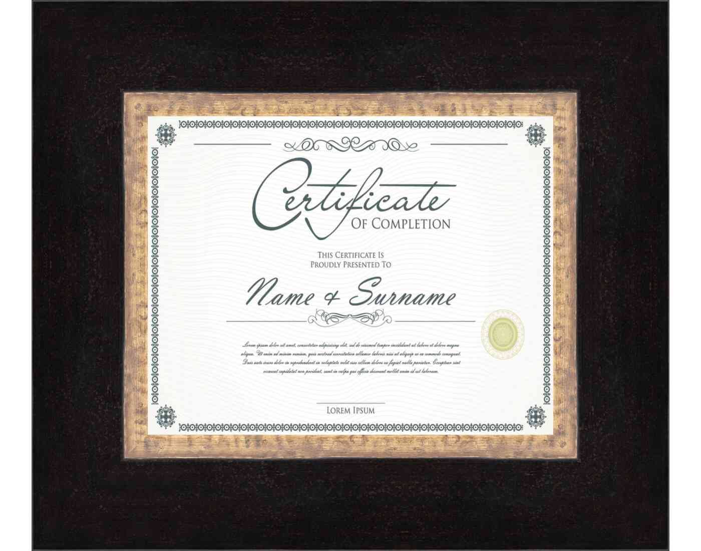 Color Frame for Certificates & Diplomas