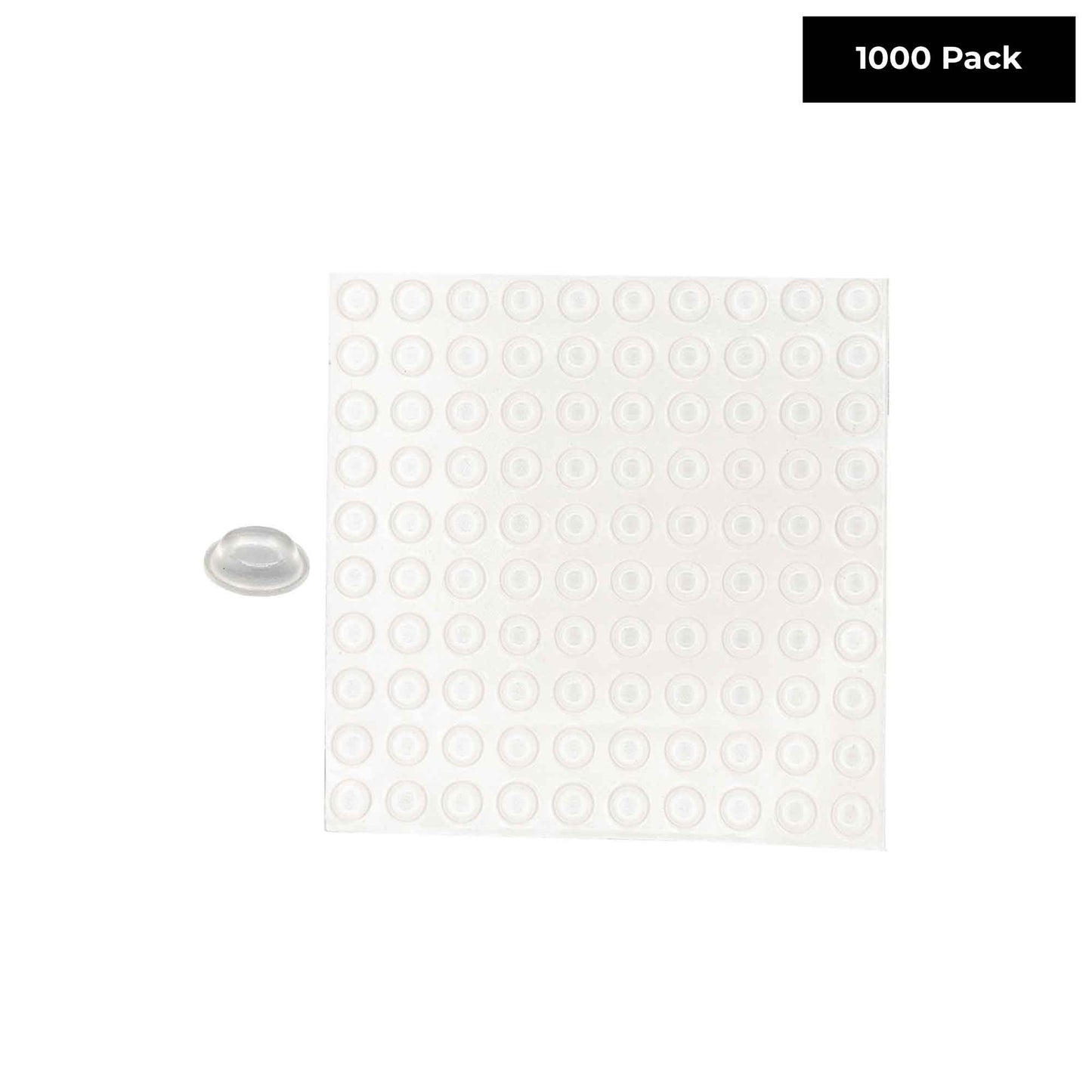 Self Stick Clear Silicone Protective Wall Bumpers