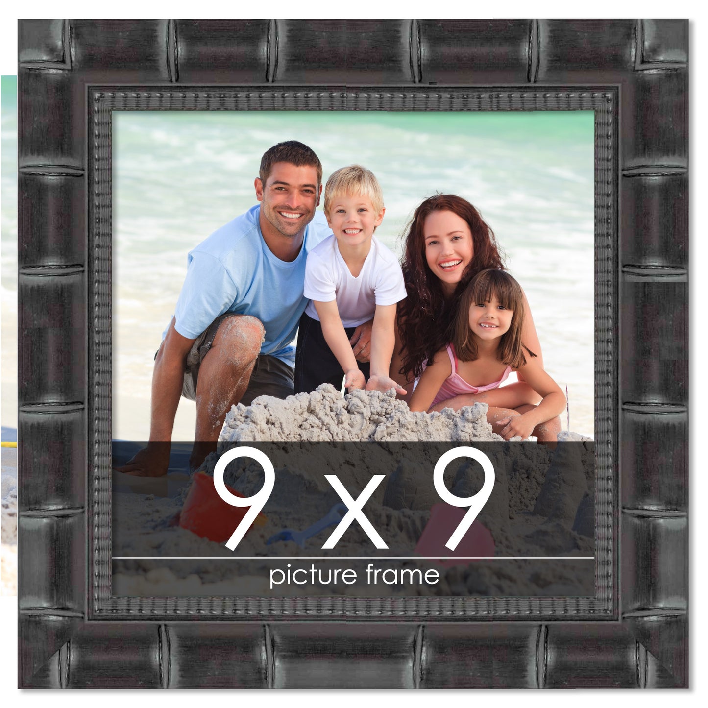 Bamboo Black Wood Picture Frame