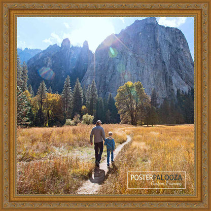 Traditional Antique Gold Movie Poster Frame (Style 1)