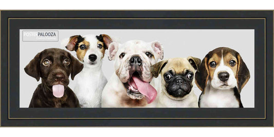 Contemporary Black Movie Poster Frame (Style 4)