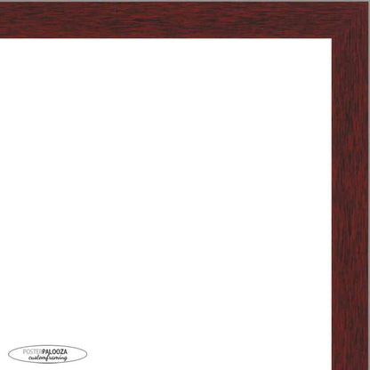 Brown Frame With White Mat for Jigsaw Puzzles
