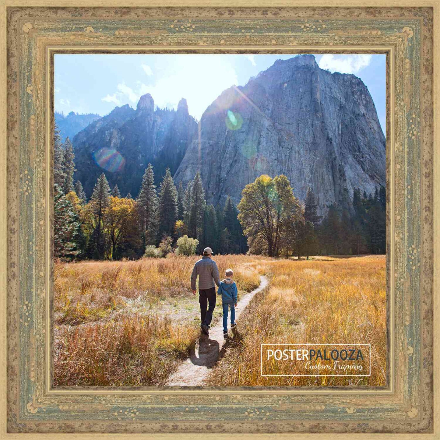 Traditional Wheat/Oatmeal Movie Poster Frame (Style 2)