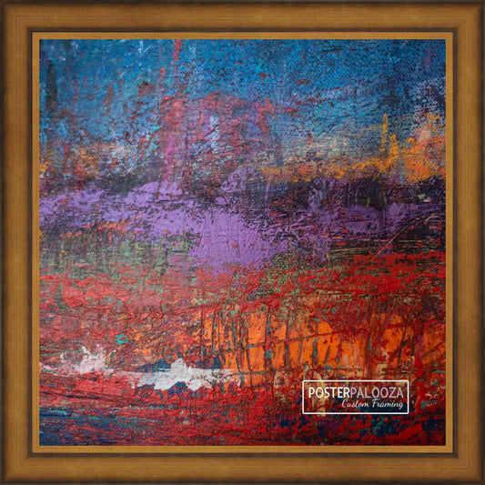 Traditional Antique Gold Movie Poster Frame (Style 7)