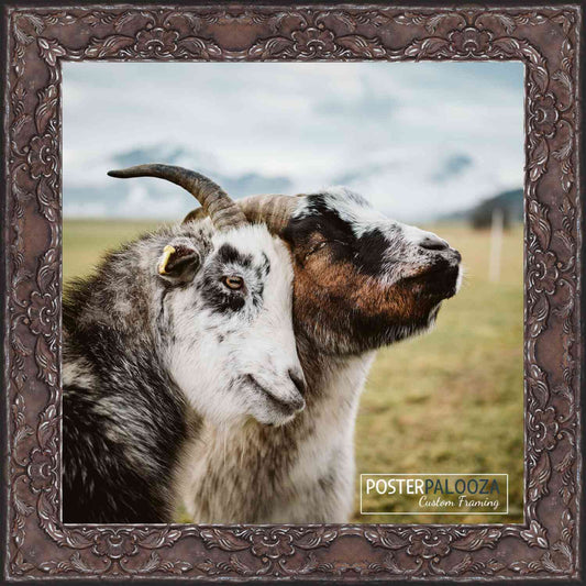 Traditional Antique Silver Movie Poster Frame (Style 7)