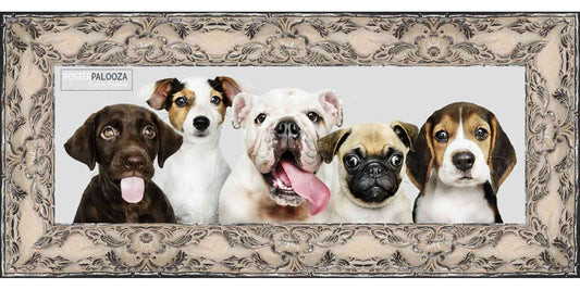 Traditional Pewter Movie Poster Frame (Style 4)