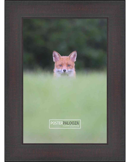 Distressed/Aged Mahogany Movie Poster Frame (Style 3)