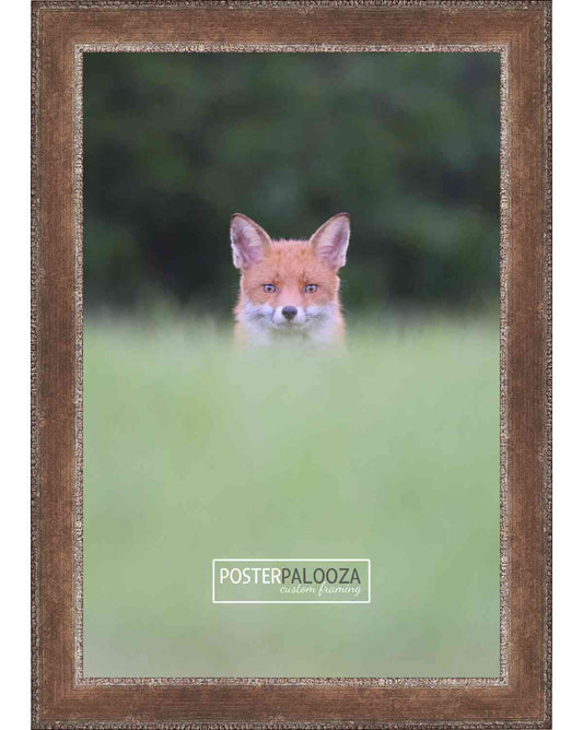 Distressed/Aged Antique Silver Movie Poster Frame (Style 2)