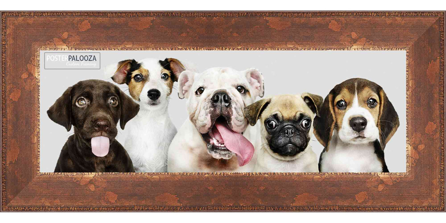 Distressed/Aged Antique Gold Movie Poster Frame (Style 2)