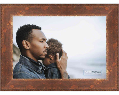 Distressed/Aged Antique Gold Movie Poster Frame (Style 2)
