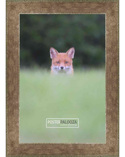 Distressed/Aged Antique Silver Movie Poster Frame (Style 3)