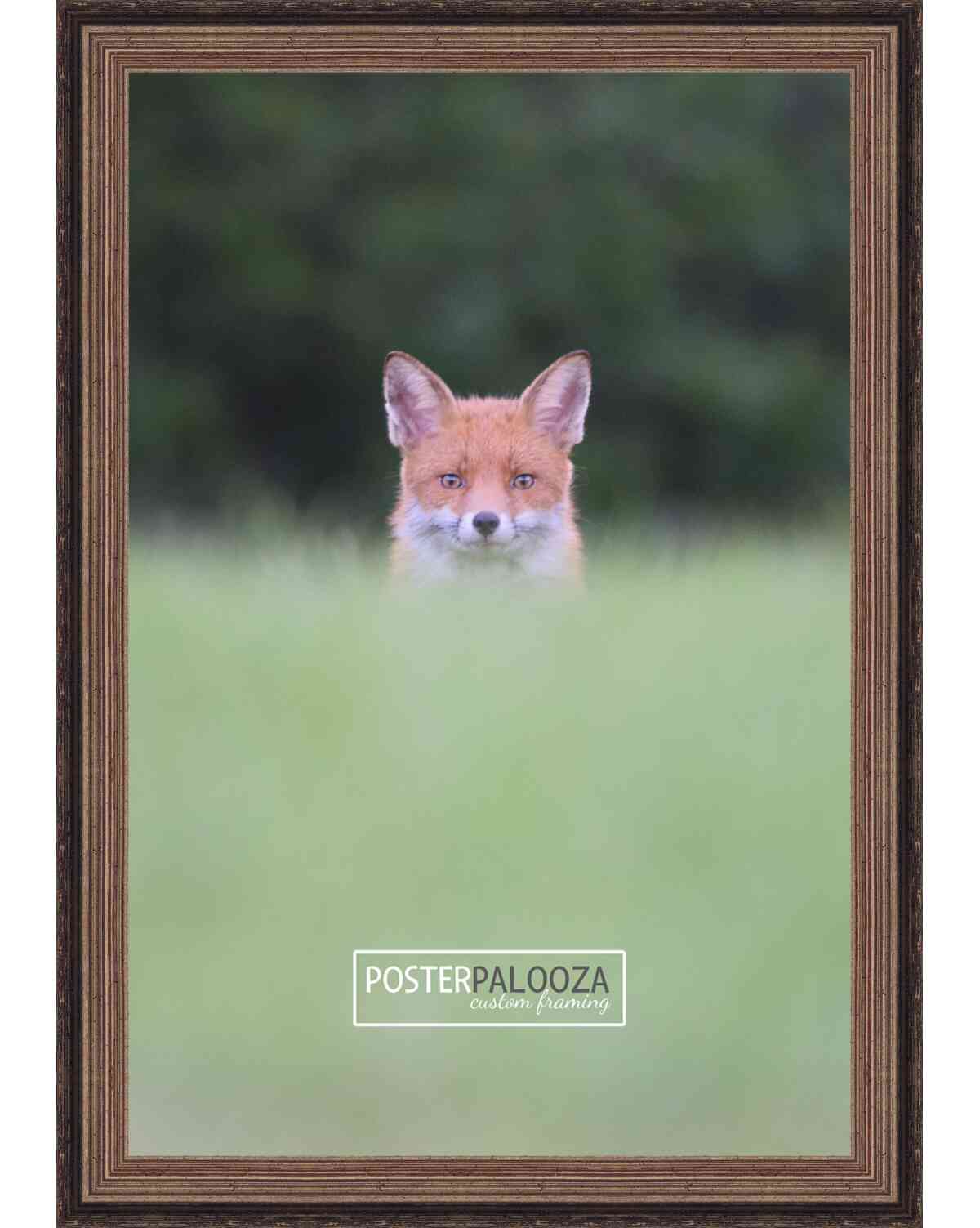 Traditional Antique Silver Movie Poster Frame (Style 12)