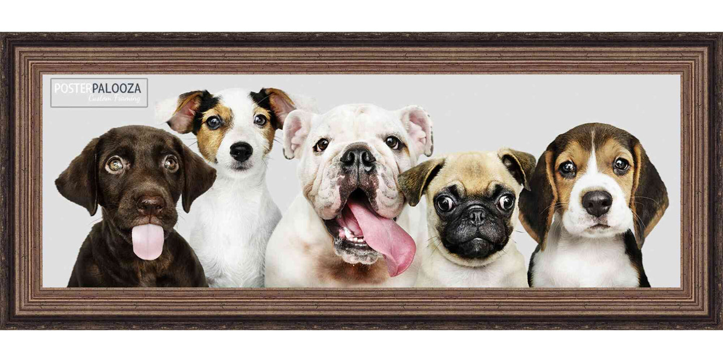 Traditional Antique Silver Movie Poster Frame (Style 12)