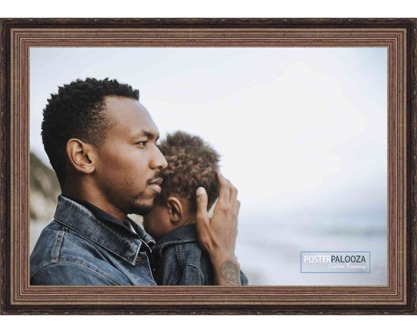 Traditional Antique Silver Movie Poster Frame (Style 12)