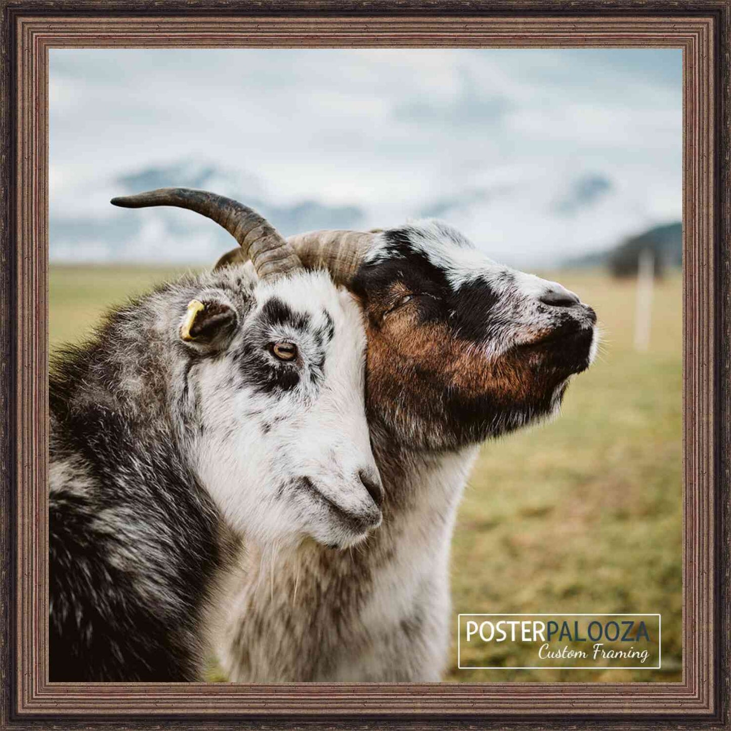 Traditional Antique Silver Movie Poster Frame (Style 12)