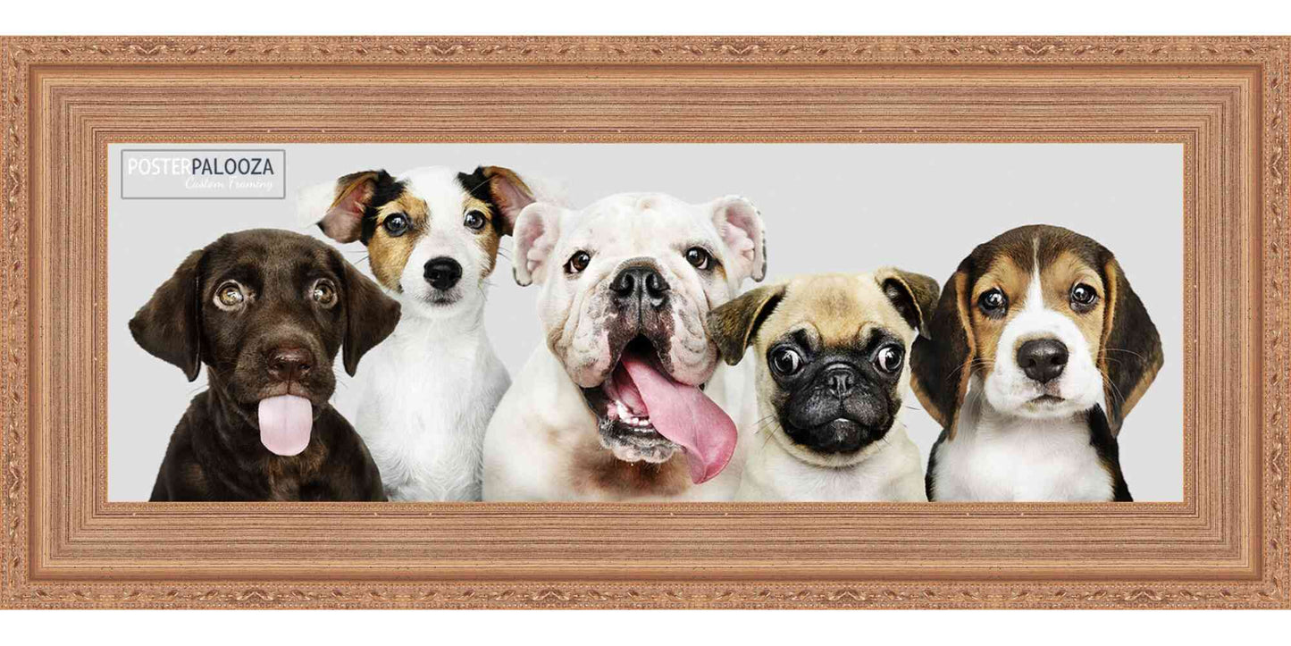 Traditional Antique Silver Movie Poster Frame (Style 13)