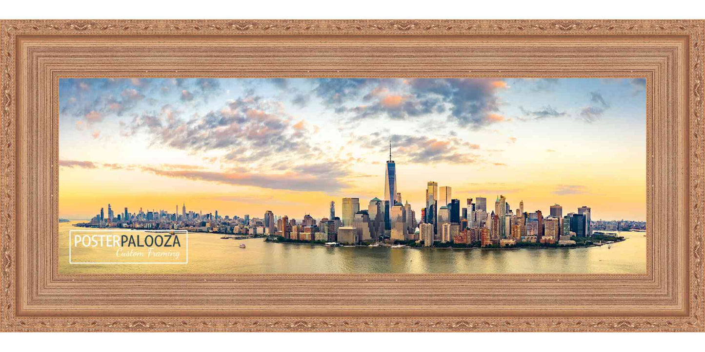 Traditional Antique Silver Movie Poster Frame (Style 13)