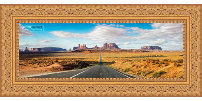 Ornate Gold Movie Poster Frame