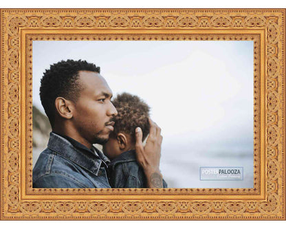 Ornate Gold Movie Poster Frame