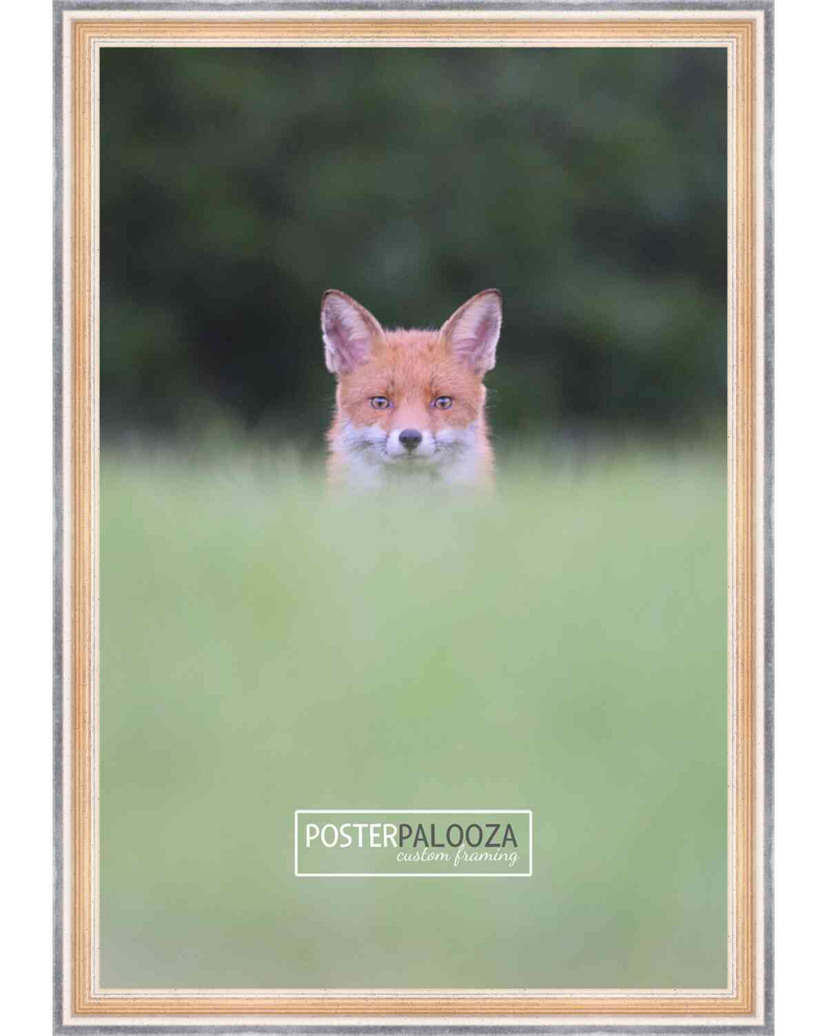 Traditional Antique Silver Movie Poster Frame (Style 14)