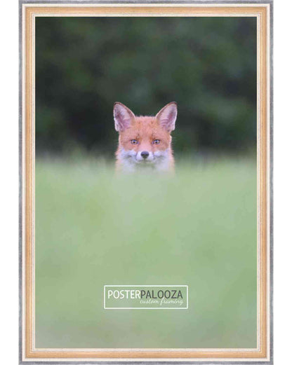 Traditional Antique Silver Movie Poster Frame (Style 14)