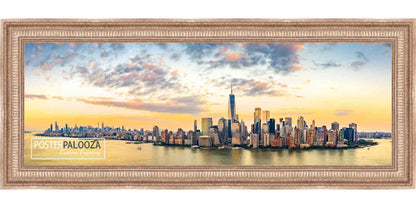 Traditional Antique Silver Movie Poster Frame (Style 17)