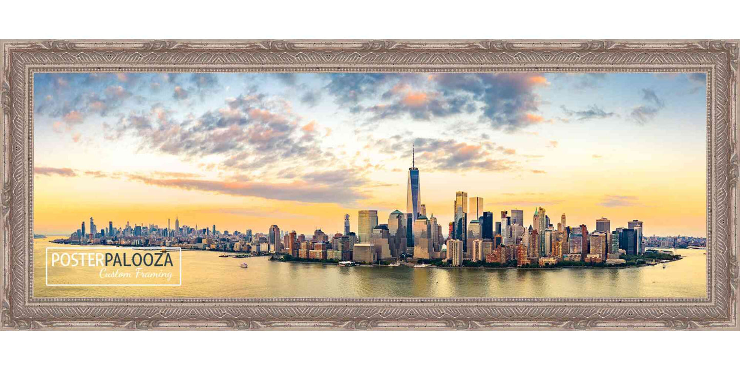 Ornate Silver Movie Poster Frame