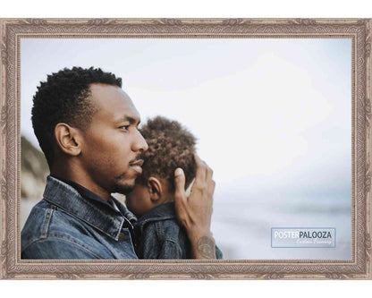 Ornate Silver Movie Poster Frame