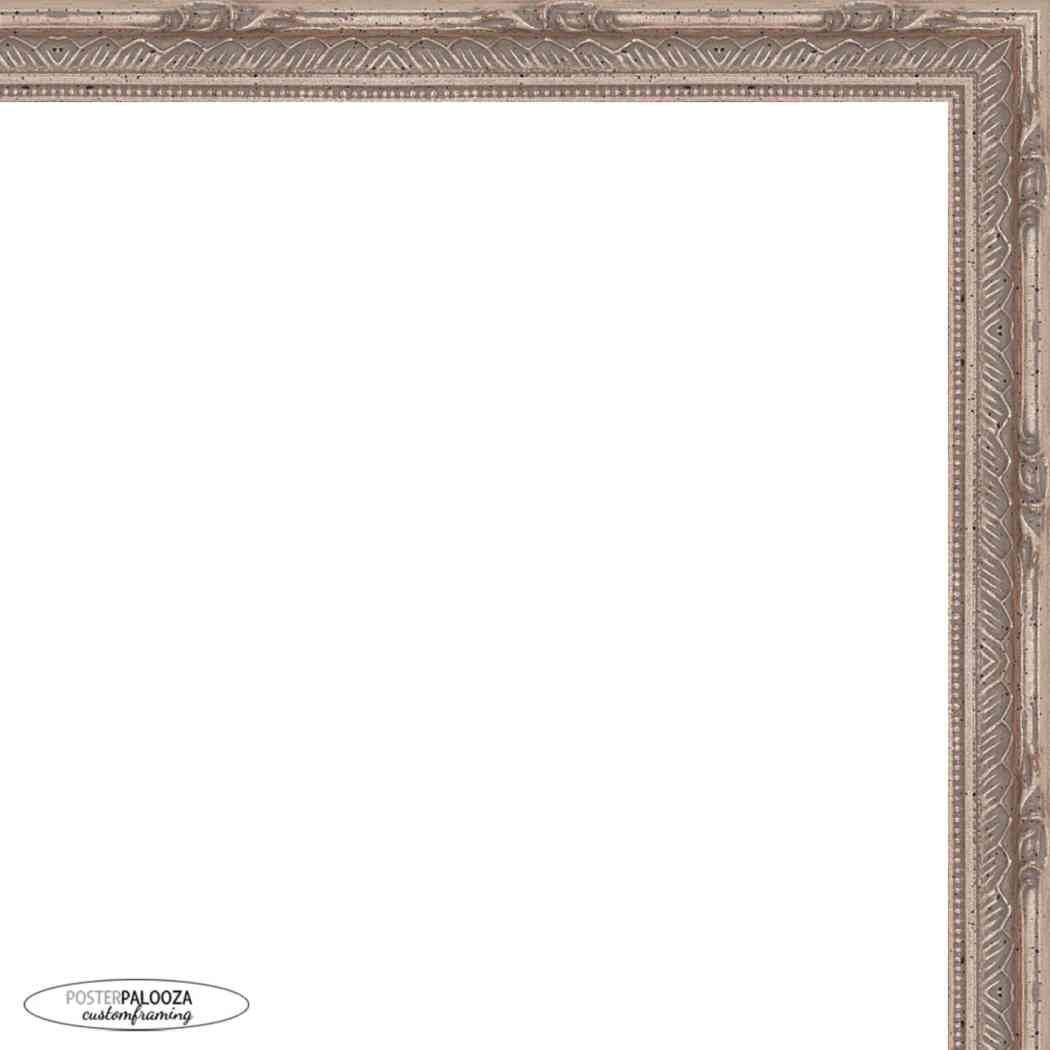 Ornate Silver Movie Poster Frame