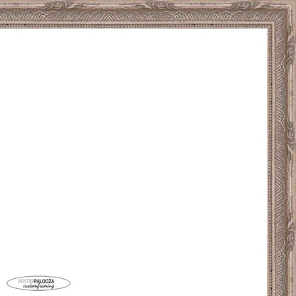 Ornate Silver Movie Poster Frame