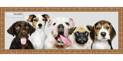 Ornate Antique Gold Movie Poster Frame (Style 2)
