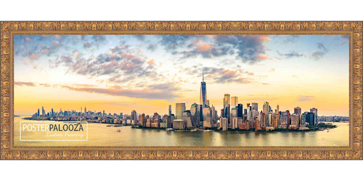 Ornate Antique Gold Movie Poster Frame (Style 2)