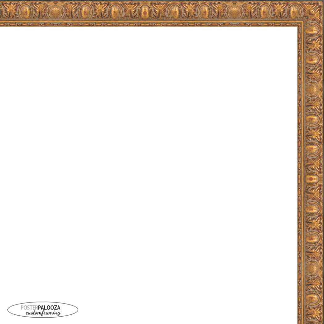 Ornate Antique Gold Movie Poster Frame (Style 2)