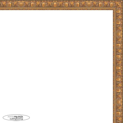 Ornate Antique Gold Movie Poster Frame (Style 2)