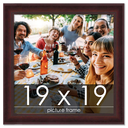 Contemporary Mahogany Movie Poster Frame (Style 5)