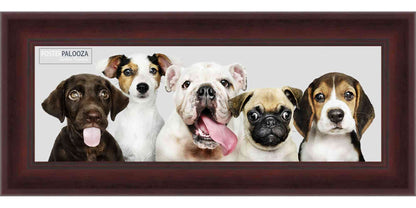 Contemporary Mahogany Movie Poster Frame (Style 5)