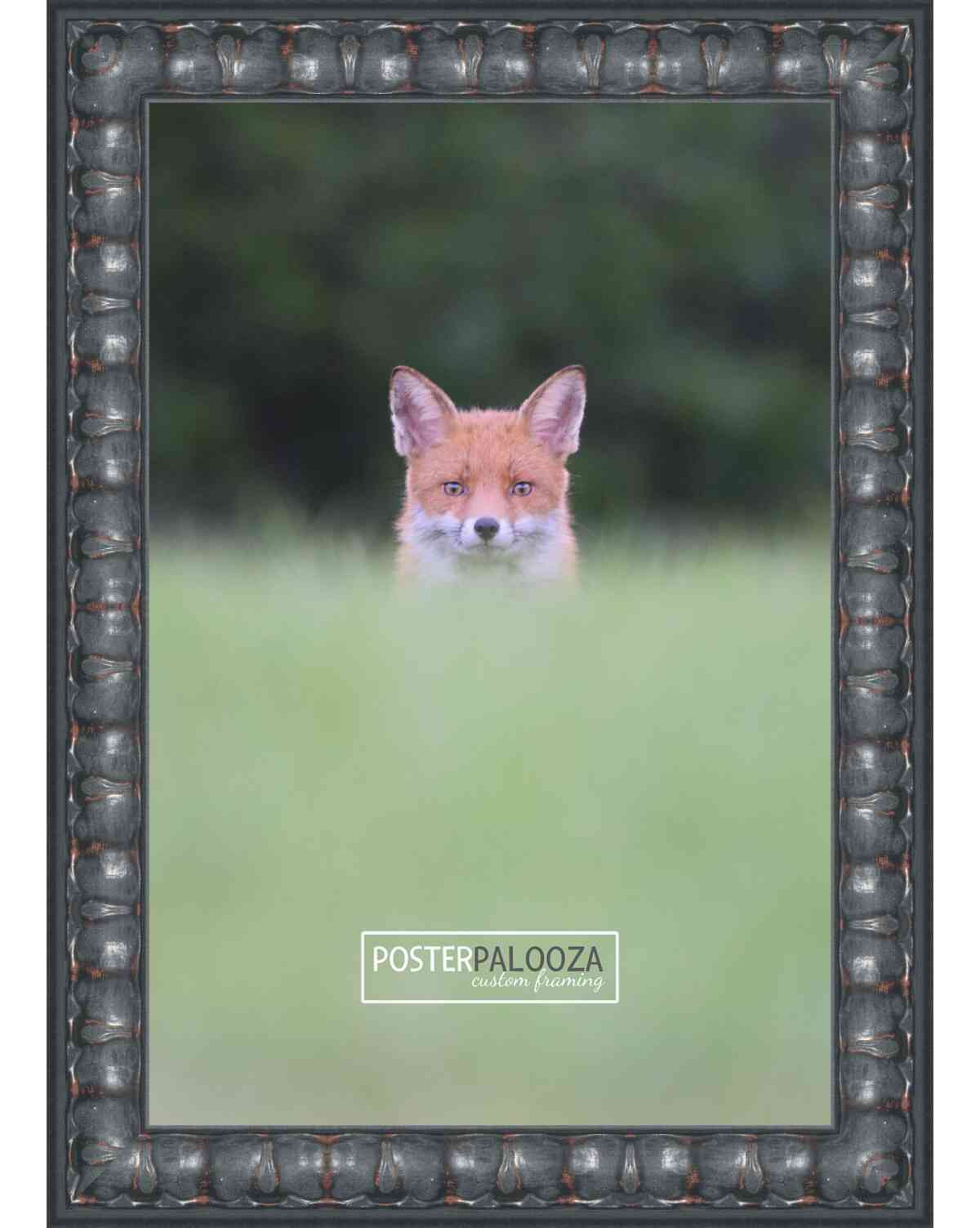 Distressed/Aged Black Movie Poster Frame (Style 8)