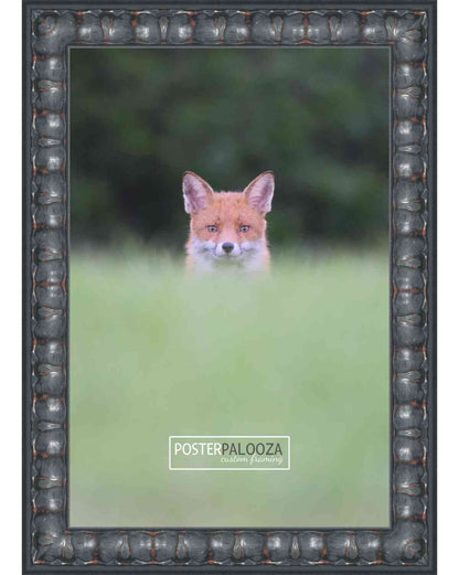Distressed/Aged Black Movie Poster Frame (Style 8)