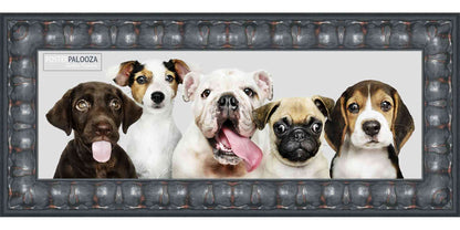 Distressed/Aged Black Movie Poster Frame (Style 8)