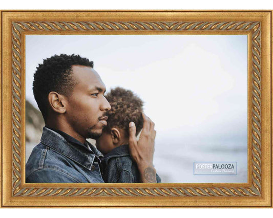 Traditional Antique Gold Movie Poster Frame (Style 26)