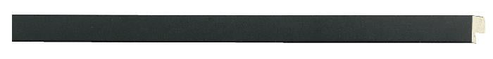 Black Frame with Black Mat