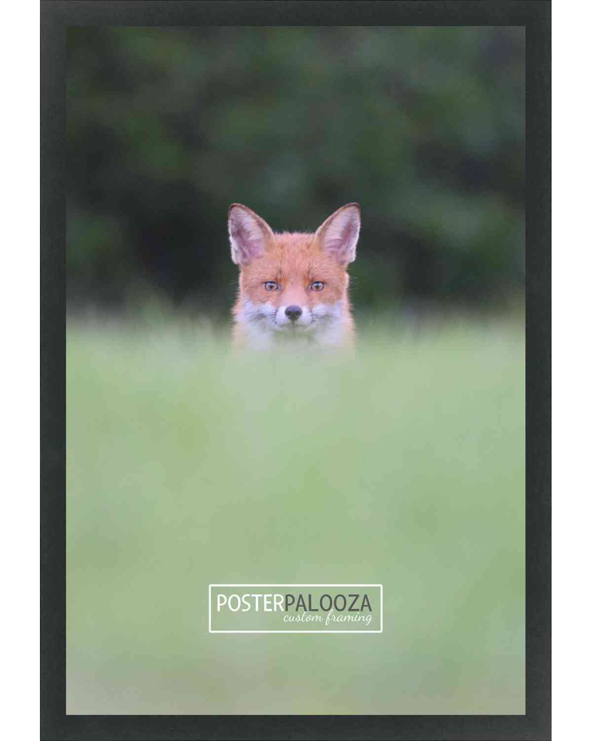 Black Frame with Black Mat