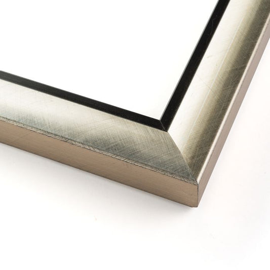 Contemporary Silver Movie Poster Frame (Style 16)