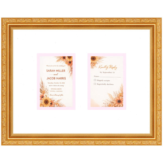 Wedding Invitation Display Frame (Style 1)