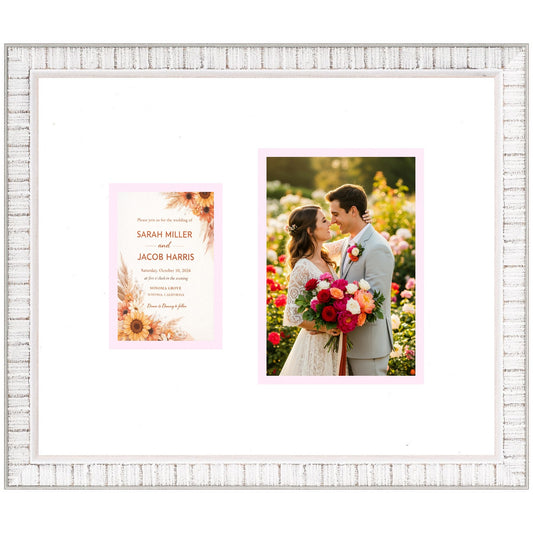 Invitation and Photo Combo Collage Frame (Style 2)