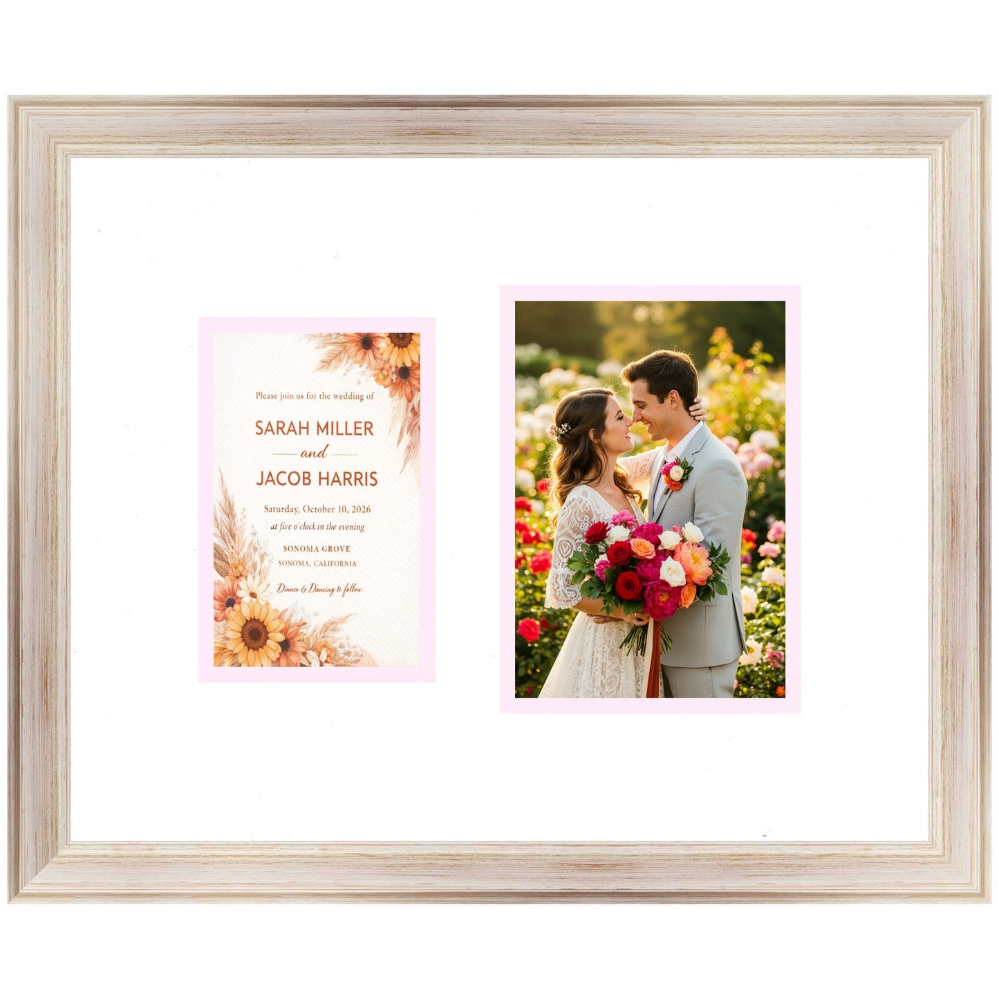 Invitation and RSVP Frame (Style 1)