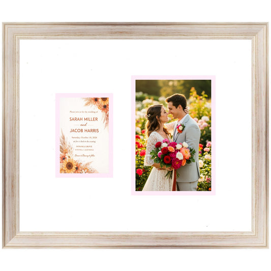 Invitation and Photo Combo Collage Frame (Style 3)