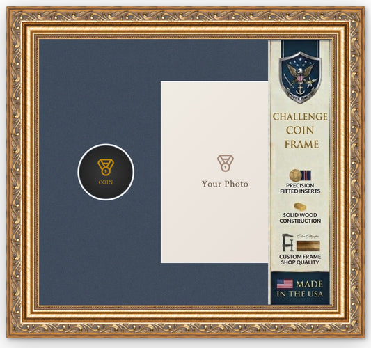 Challenge Coin Holder Frame (Style 4)