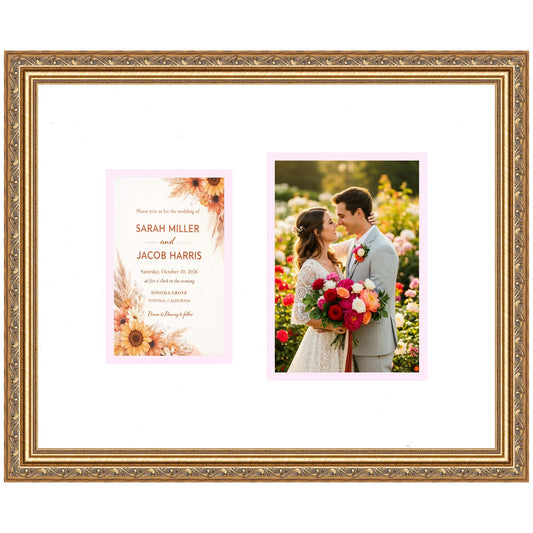 Wedding Invitation Display Frame (Style 2)